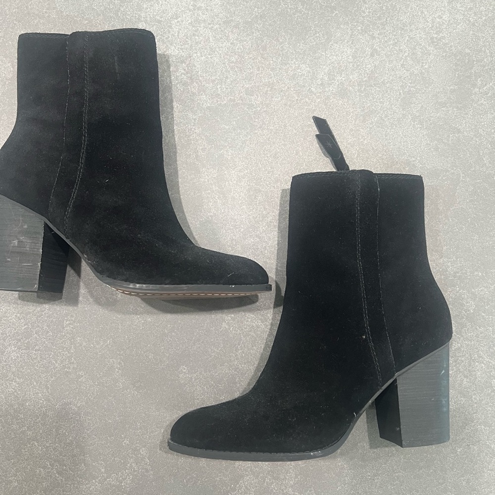 Splendid Black Ankle Booties